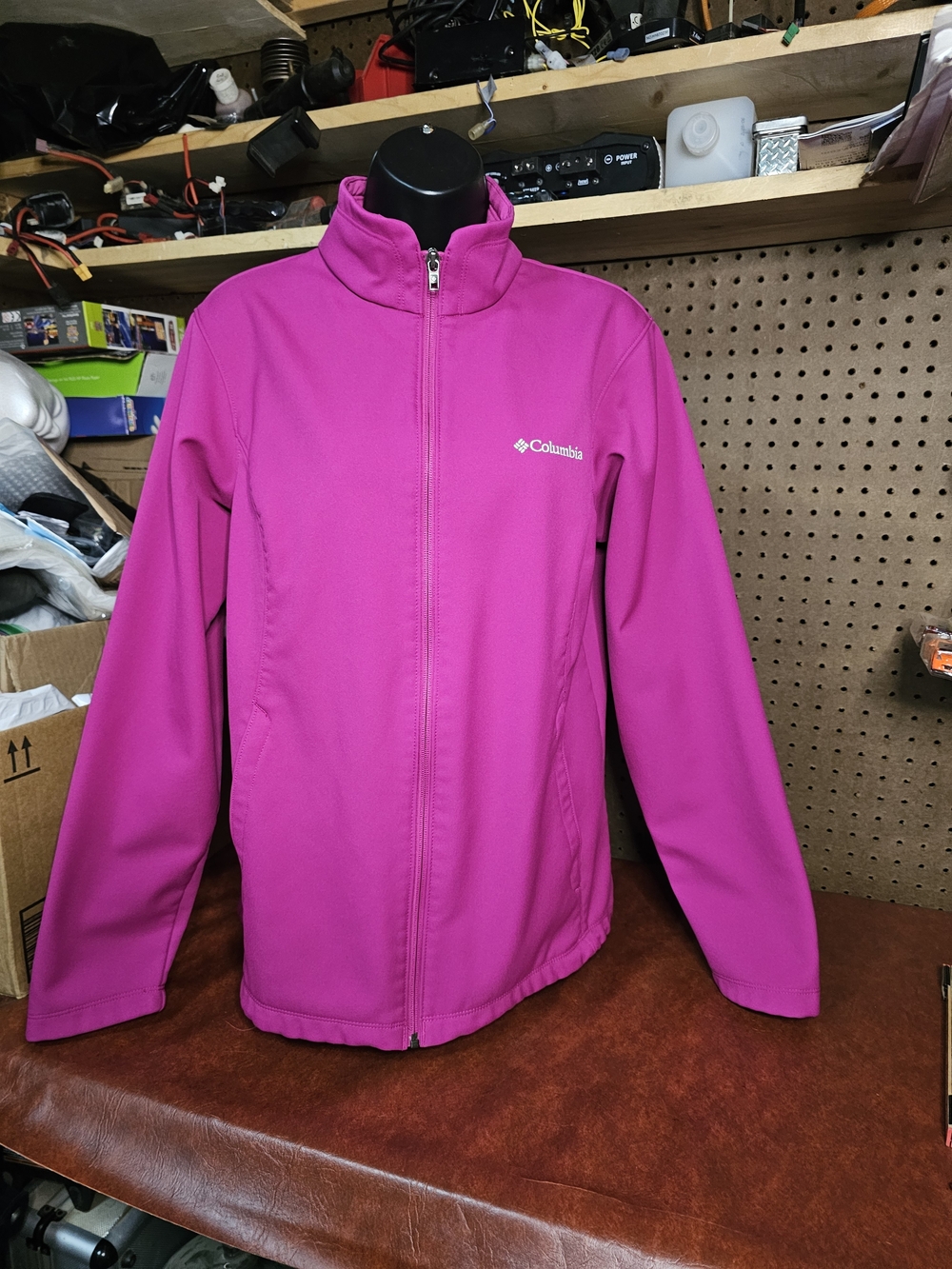 Columbia Pink Jacket Women's Size Lg